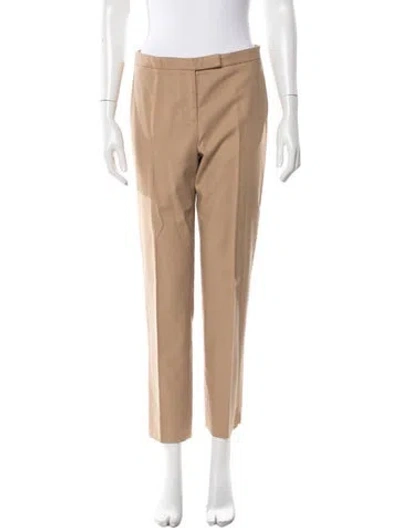Pre-owned Peserico Straight Leg Pants In Neutral