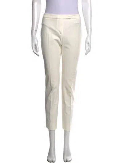 Pre-owned Peserico Straight Leg Pants In Neutral