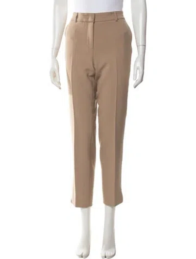 Pre-owned Peserico Straight Leg Pants In Neutrals