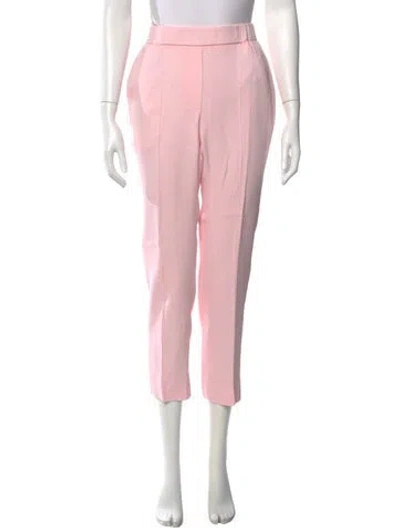 Pre-owned Peserico Straight Leg Pants In Pink