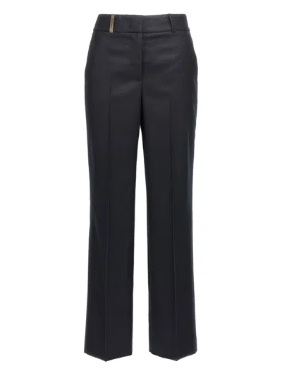 PESERICO STRAIGHT-LEG TROUSERS