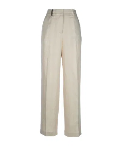 PESERICO STRAIGHT-LEG TROUSERS