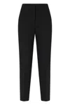 Peserico Straight-leg Trousers In Black