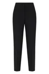 Peserico Straight-leg Trousers In Black