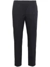Peserico Dart-detailing Trousers In Blue