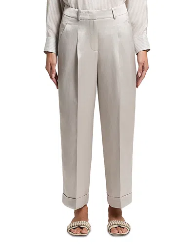 Peserico Straight Leg Trousers In Neutral