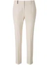 Peserico Straight-leg Trousers In Neutrals