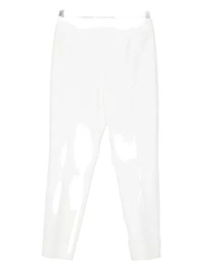 Peserico Straight-leg Trousers In White