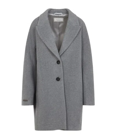 PESERICO STRAIGHT-LINE COAT