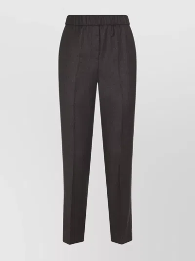 PESERICO STRAIGHT SHINE POINT TROUSERS