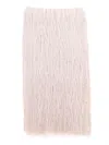 Peserico Straight Silhouette Skirt With Metallic Sheen In Pink