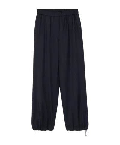 Peserico Straight Trousers In Black