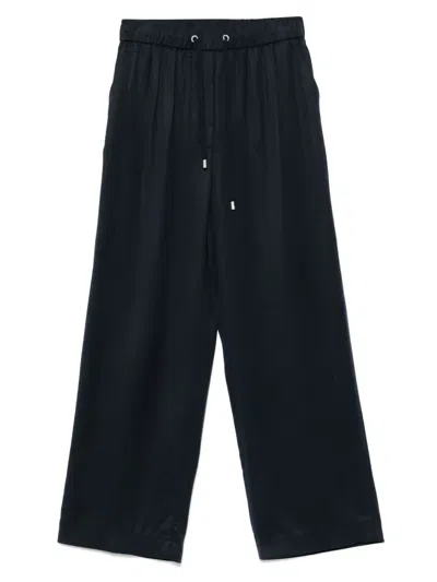 Peserico Straight Trousers In Blue