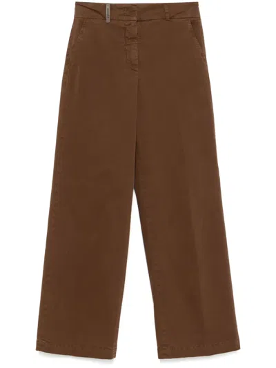 PESERICO STRAIGHT TROUSERS