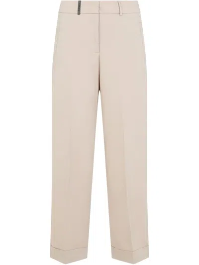 PESERICO STRAIGHT TROUSERS
