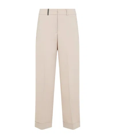 PESERICO STRAIGHT TROUSERS
