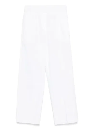 Peserico Straight Trousers In White