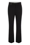Peserico Women Stretch Cotton Trousers