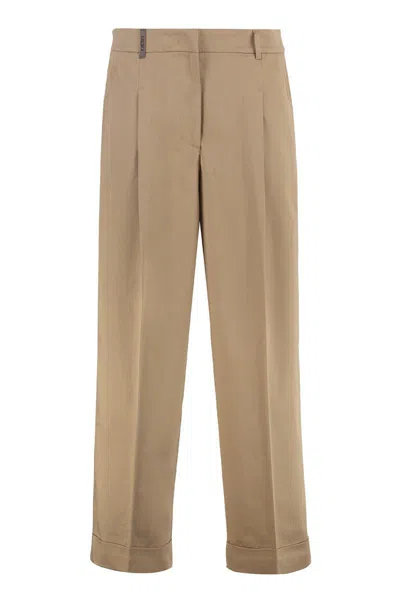 Peserico Stretch Cotton Trousers