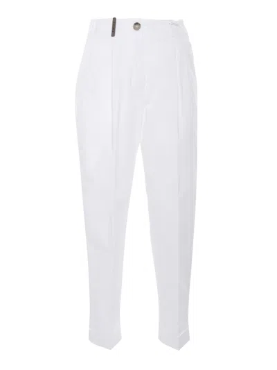 PESERICO STRETCH GABARDINE PANTS,P04565T3-02477500