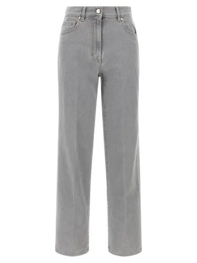 PESERICO STRETCH JEANS GRAY