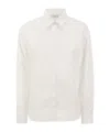 Peserico Stretch Cotton Poplin Shirt In White