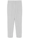 Peserico Stretch Trousers In Grey