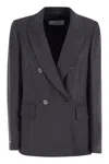 Peserico Stretch Viscose Cady Blazer
