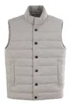 Peserico Stretch Viscose Down-filled Waistcoat