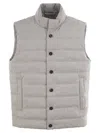 Peserico Stretch Viscose Down-filled Waistcoat