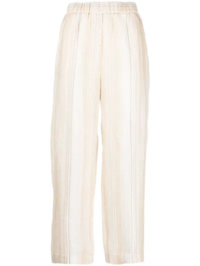 PESERICO STRIPED PALAZZO PANTS