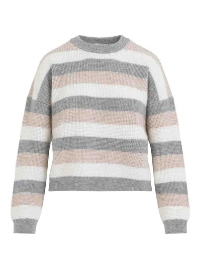 PESERICO SUÉTER CUELLO REDONDO - GRIS