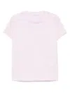 Peserico Striped T-shirt In Pink