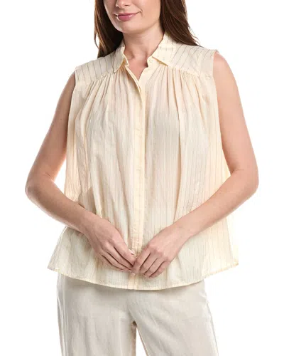 Peserico Striped Top In Neutral