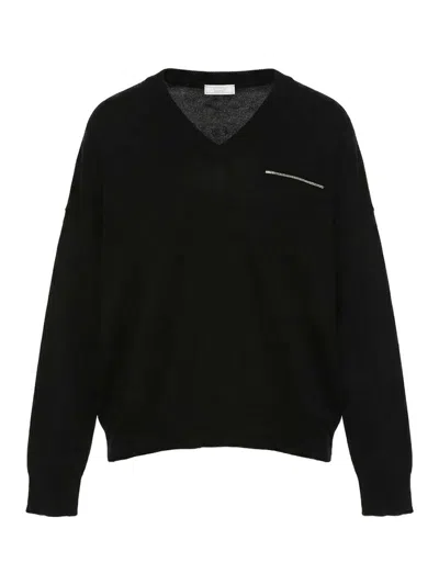 Peserico Sweater In Black