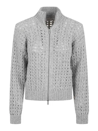 Peserico Sweater In Gray