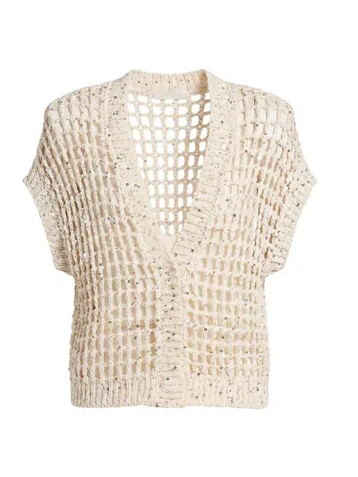 Peserico Sweater In Neutral