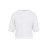 Shop Peserico Sweater In White