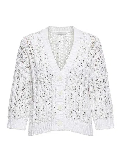 Peserico Sweater In White