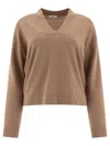 PESERICO PESERICO SWEATER WITH LUREX DETAILS