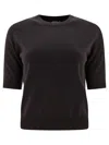 Peserico Sweater With Punto Luce Detailing In Multi