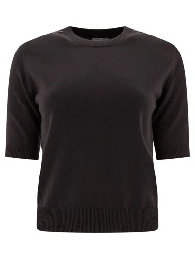 Peserico Sweater With Punto Luce Detailing In Multi