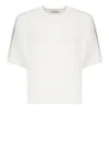 Peserico White Linen And Cotton Sweater