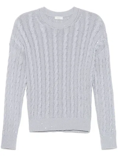 Peserico Jumpers In Clear Blue