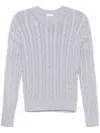 Peserico Sweaters In Clear Blue
