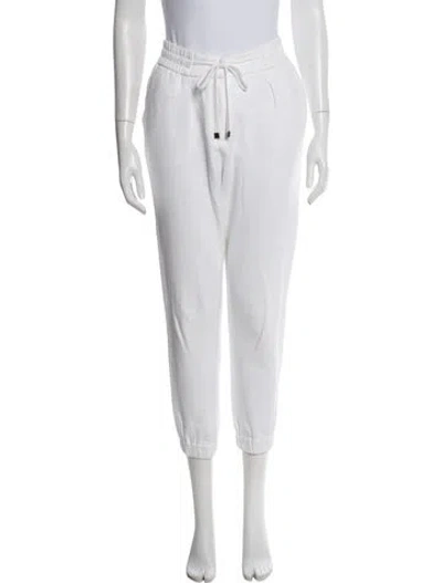 Pre-owned Peserico Sweatpants In White