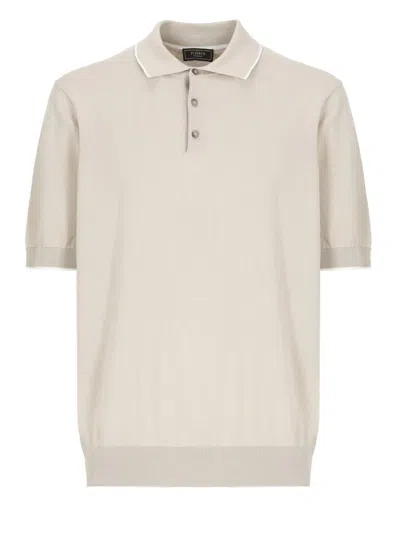 Peserico T-shirts And Polos In Beige