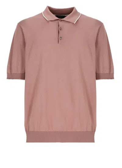 Peserico T-shirts And Polos In Pink