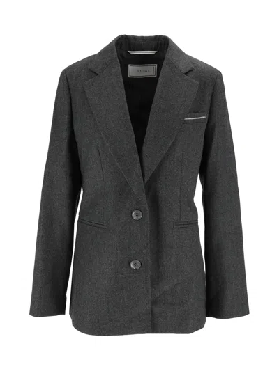 Peserico Tailored Notched Lapel Single-breasted Blazer In Multi