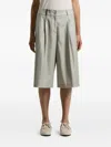 Peserico Tailored Short In Gray